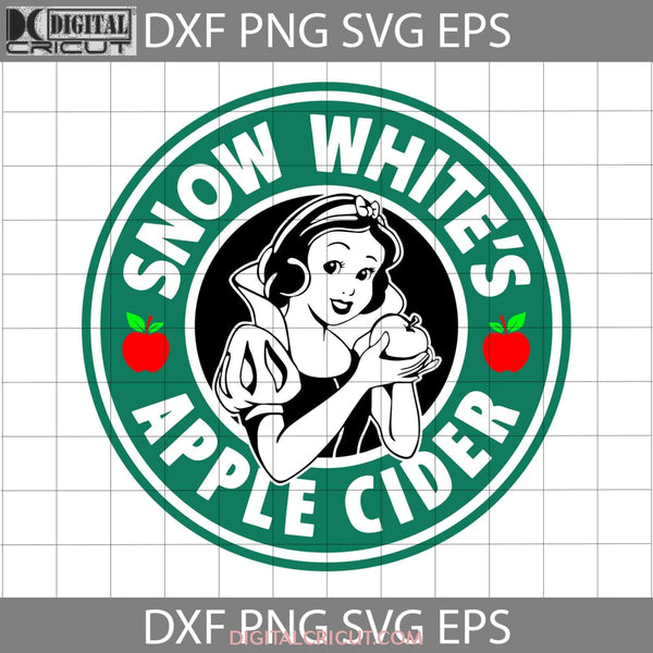 Snow White Svg Cartoon Cricut File Clipart Png Eps Dxf
