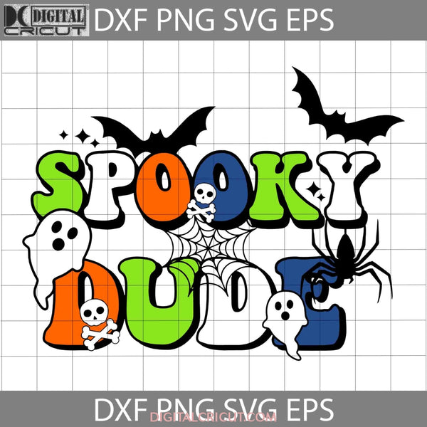 Spooky Dude Svg Halloween Cricut File Clipart Png Eps Dxf