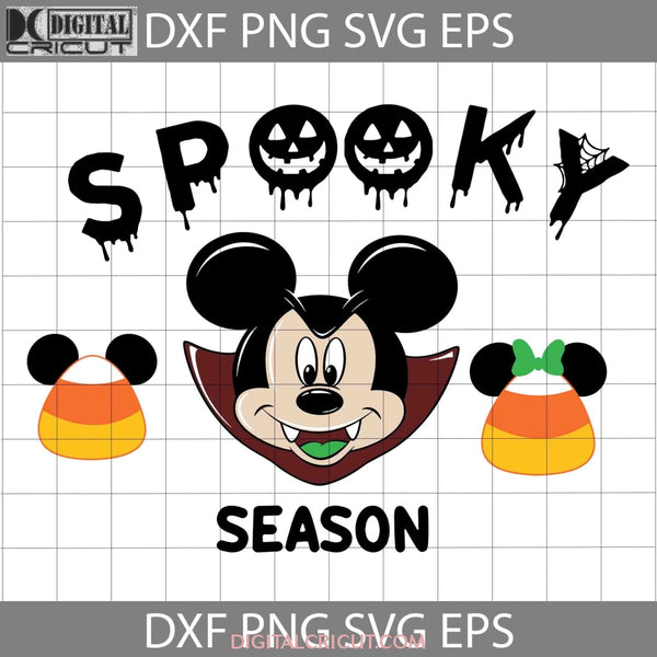 Spooky Season Halloween Svg Cricut File Clipart Png Eps Dxf