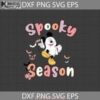 Spooky Season Svg Cute Ghost Halloween Cricut File Clipart Png Eps Dxf