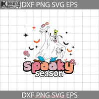 Spooky Season Svg Dog Boo Svg Cute Ghost Halloween Cricut File Clipart Png Eps Dxf