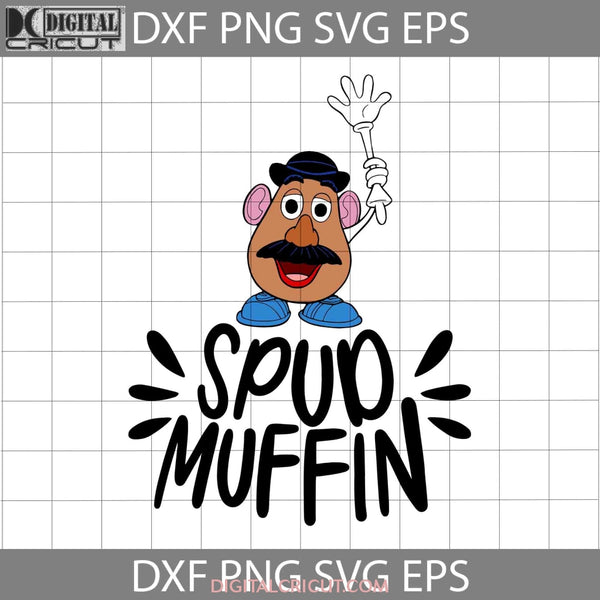 Spud Muffin Mr Potato Head Svg Toy Story Land Hand Drawn Svg Cartoon Cricut File Clipart Png Eps Dxf