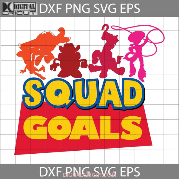 Squad Goals Svg Cartoon Cricut File Clipart Png Eps Dxf