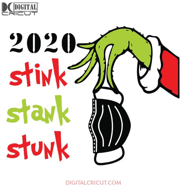 Stink Stank Stunk Christmas Svg, Grinch Funny Svg, Cricut File, Clipart, Candy Svg, Christmas Svg, Merry Christmas Svg, Light Svg