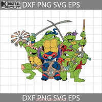 Stitch Cosplay Svg Ninja Turtle Svg Cartoon Halloween Gift Cricut File Clipart Png Eps Dxf