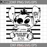 Stitch Crime Svg Cigarette Stich Bad Guy Cartoon Cricut File Clipart Png Eps Dxf