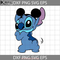 Stitch Dancing Hat Mouse Svg Cartoon Cricut File Clipart Png Eps Dxf