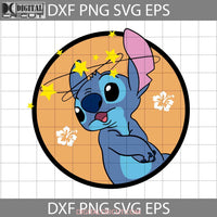 Stitch Face Svg Cartoon Cricut File Clipart Png Eps Dxf