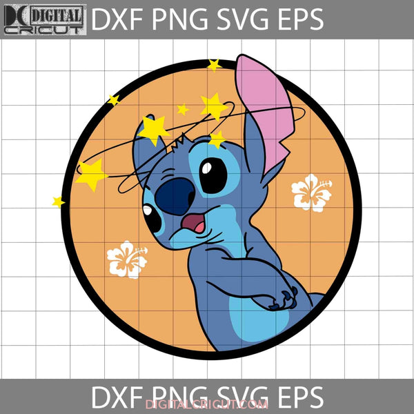 Stitch Face Svg Cartoon Cricut File Clipart Png Eps Dxf