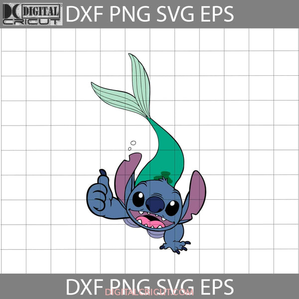 Stitch Inspired Ariel Svg Little Mermaid Princess Cartoon Cricut File Clipart Svg Png Eps Dxf