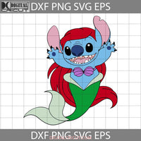 Stitch Inspired Ariel Svg The Little Mermaid Cartoon Cricut File Clipart Png Eps Dxf