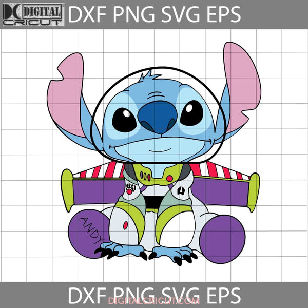 Stitch Inspired Buzz Lightyear Svg Toy Story Cartoon Cricut File Clipart Png Eps Dxf