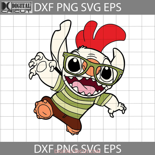 Stitch Inspired Chicken Little Svg Cricut File Clipart Png Eps Dxf