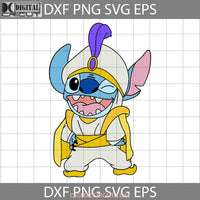 Stitch Inspired Genie Svg Aladdin Cartoon Cricut File Clipart Png Eps Dxf