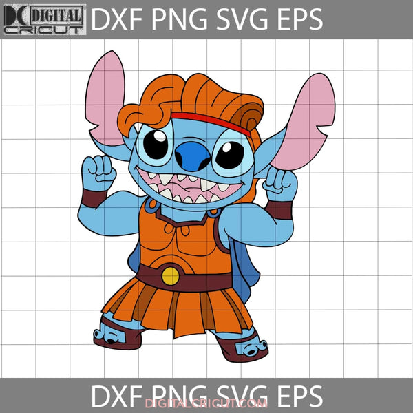 Stitch Inspired Hercules Svg Cartoon Cricut File Clipart Png Eps Dxf