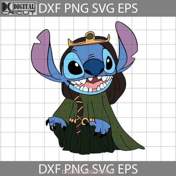 Stitch Inspired Queen Elinor Svg Brave Princess Svg Cartoon Cricut File Clipart Png Eps Dxf