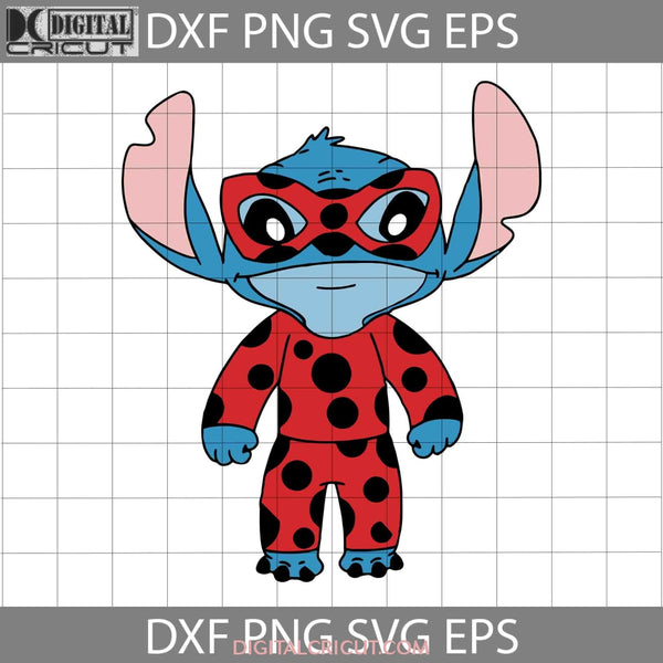 Stitch Suit Leopard Svg Cartoon Cricut File Clipart Png Eps Dxf