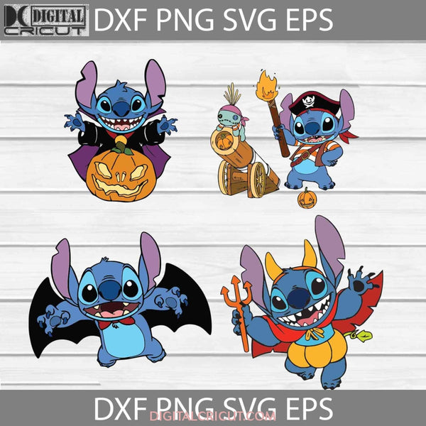 Stitch and Angel DXF, SVG, PNG Files Lilo & Stitch Stitch Valentine's  Couple Bundle 