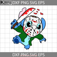 Stitch Svg Jason Voorhees Halloween Cricut File Clipart Png Eps Dxf