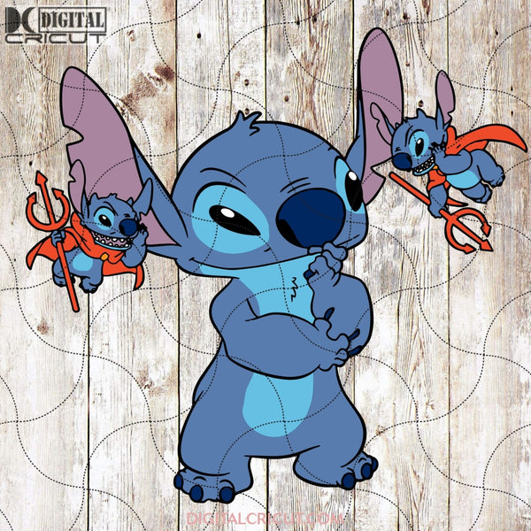 Stitch Svg Satan Disney Cricut File Clip Art
