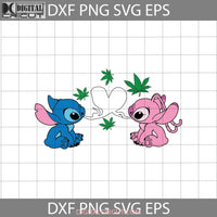 Stoner Couple Svg Smoking Lovers Cannabis Love Weed Valentines Day Gift Cricut File Clipart Png Eps