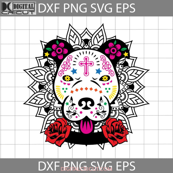 Sugar skulls - SVG file Cutting File Clipart in Svg, Eps, Dxf, Png