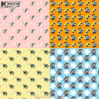 Summer Seamless Pattern Beach Scrapbook Papers Paper Background Wallpaper 12*12Inches -300Dpi