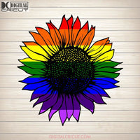 Sunflower Lgbt Pride SVG PNG DXF EPS Download Files