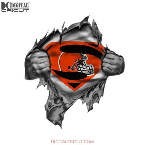 Cleveland Browns PNG, Superman Browns PNG, Love Browns PNG, Football PNG, NFL PNG, Sport PNG, Love Football PNG