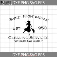 Sweet Nightingale Cleaning Services Svg Cinderella Cartoon Cricut File Clipart Png Eps Dxf