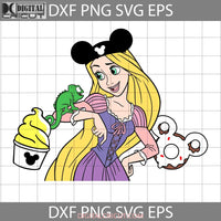 Tangled Mickey Svg With Balloon Cartoon Cricut File Clipart Png Eps Dxf