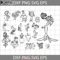 The Emperors New Groove Mandala Svg Bundle Cartoon Cricut File Clipart Png Eps Dxf