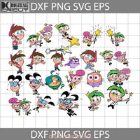 The Fairly Odd Parents Svg Bundle Cartoon Cricut File Clipart Png Eps Dxf