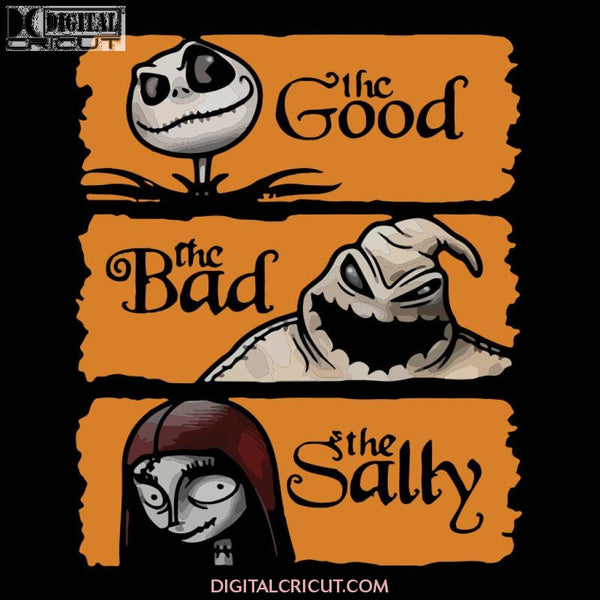 The Good, The Bad And The Sally, Jack Skellington, Jack Skellington svg, Jack Skellington png