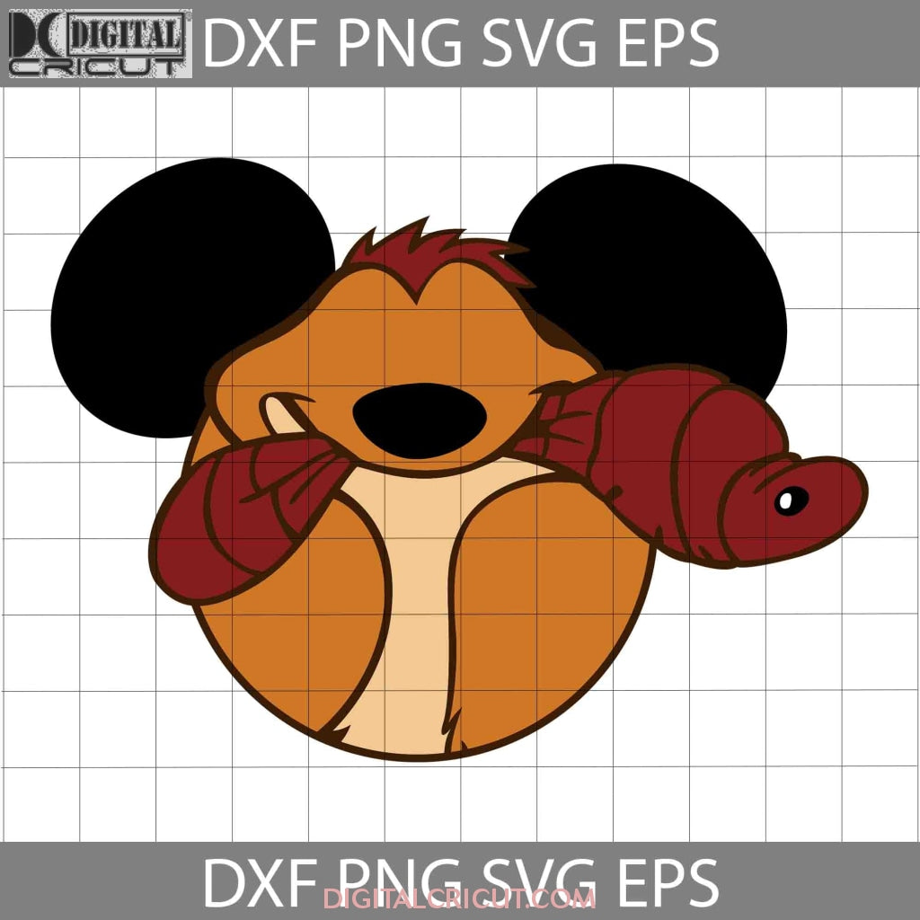 The Lion King Svg, Timon Svg, Mickey Ears Svg, Cartoon Svg, Cricut Fil ...