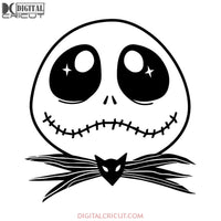 The Nightmare Before Christmas Svg, Cute Jack Skellington Svg