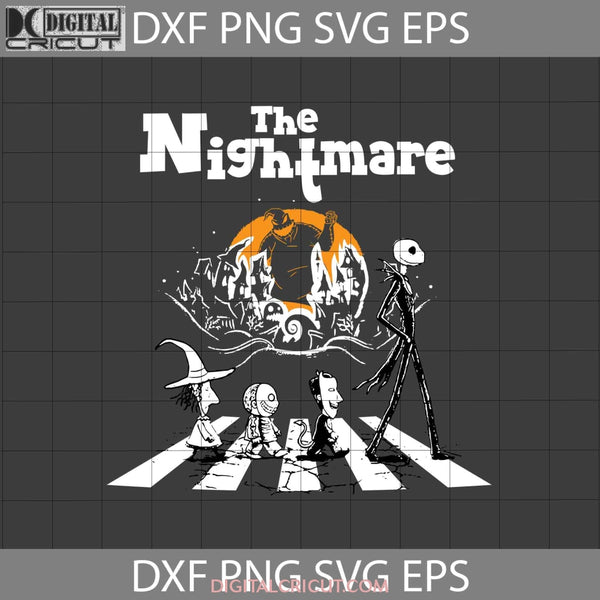 The Nightmare Svg Vintage Halloween Cricut File Clipart Png Eps Dxf