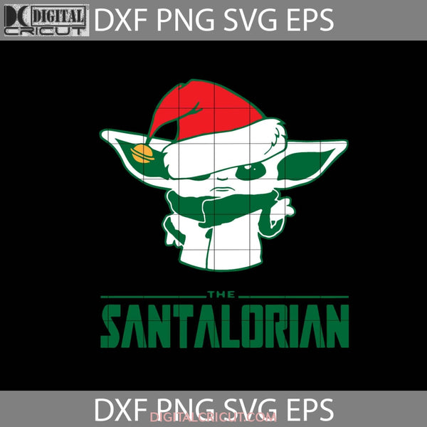 The Santalorian Svg Baby Yoda Star Wars Cartoon Svg Christmas Gift Cricut File Clipart Png Eps Dxf