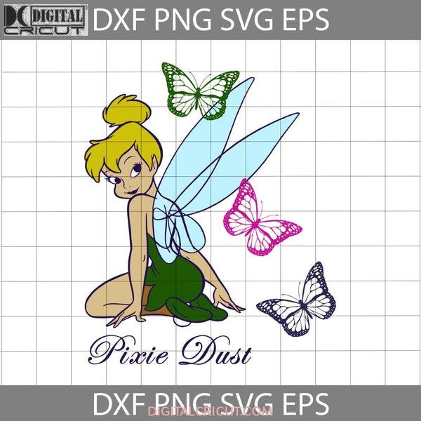 Tinkerbell Pixie Dust Svg Cartoon Cricut File Clipart Png Eps Dxf