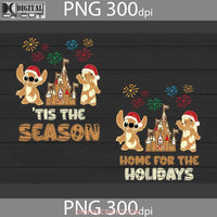 Tis The Season Png Home For Holidays Gingerbread Castle Christmas Gift Digital Images 300Dpi