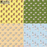 Toy Seamless Pattern Digital Papers Scrapbook Paper Background Wallpaper 12*12Inches -300Dpi