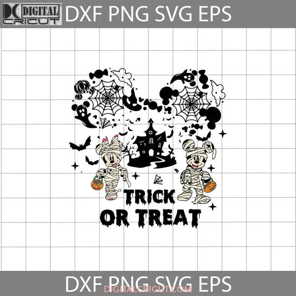 Treat Or Svg Halloween Cricut File Clipart Png Eps Dxf