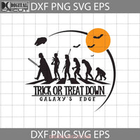 Trick Or Treat Down Galaxys Edge Svg Halloween Cricut File Clipart Png Eps Dxf