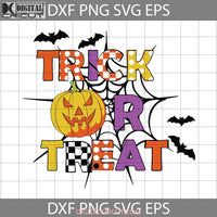 Trick Or Treat Pumpkin Face Svg Halloween Cricut File Clipart Png Eps Dxf