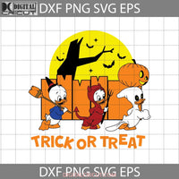 Trick Or Treat Svg Duck Cuties Halloween Svg Cricut File Clipart Png Eps Dxf