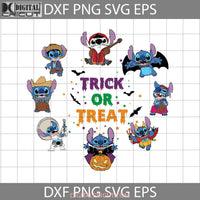 Trick Or Treat Svg Stitch Inspired Coco Halloween Cricut File Clipart Png Eps Dxf