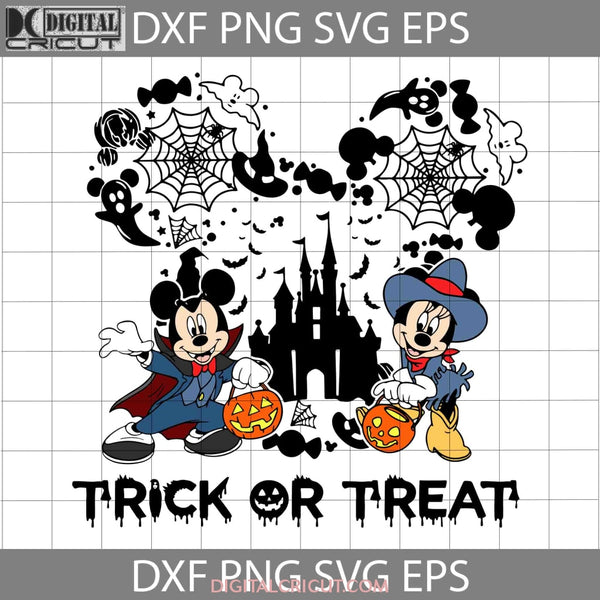 Trick Or Treat Svg Halloween Cricut File Clipart Png Eps Dxf