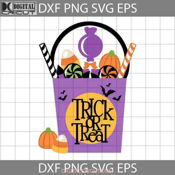 Trick Or Treat Svg Halloween Cricut File Clipart Png Eps Dxf