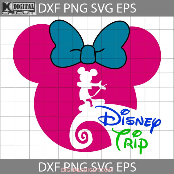 Trip Minnie Svg Minnie Ears Svg Cartoon Cricut File Clipart Png Eps Dxf