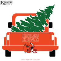 Cleveland Browns Svg, Truck Christmas Svg, Cricut File, Clipart, Football Svg, Sport Svg, Christmas Svg, Merry Christmas